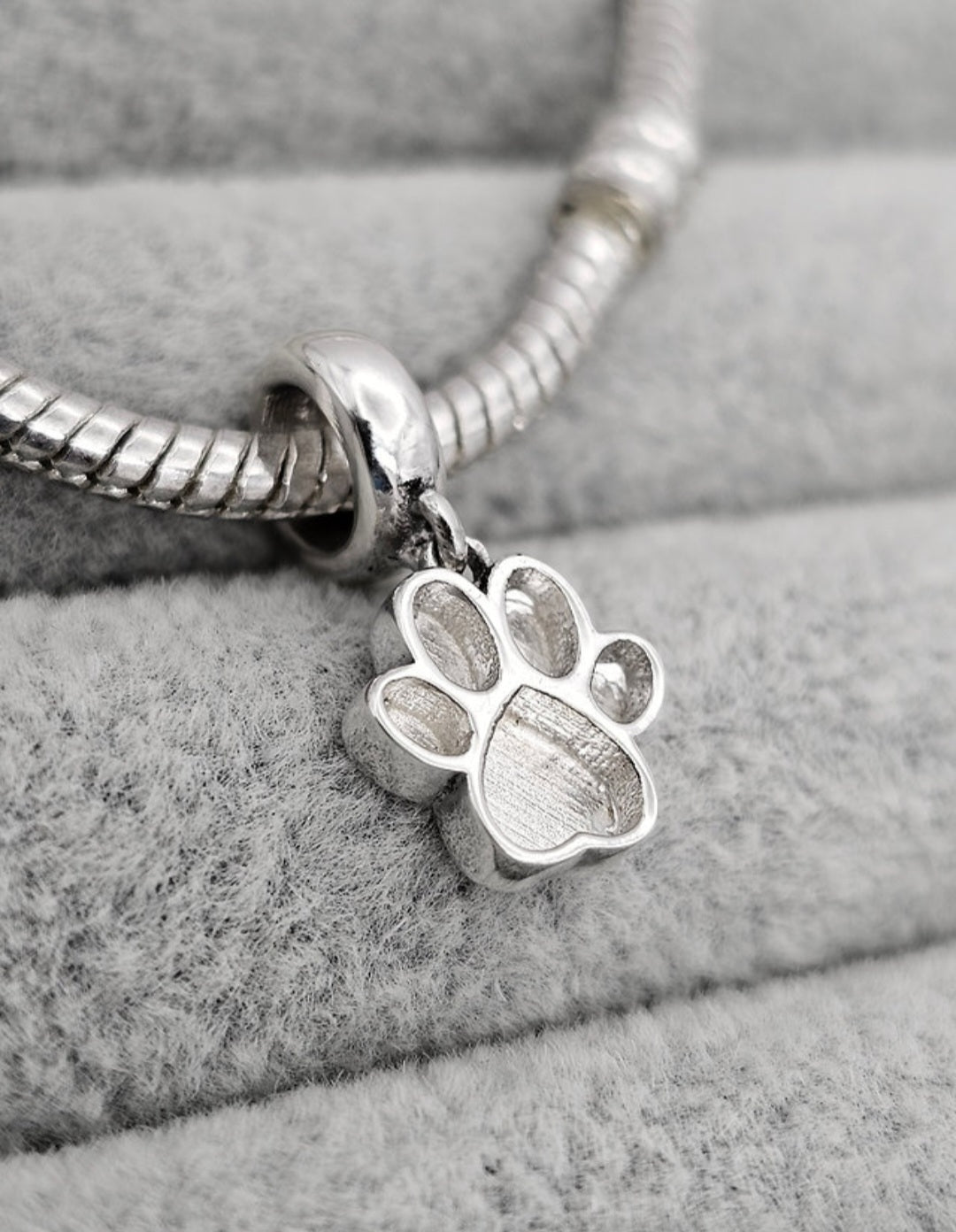 Pawprint Dangle Charm