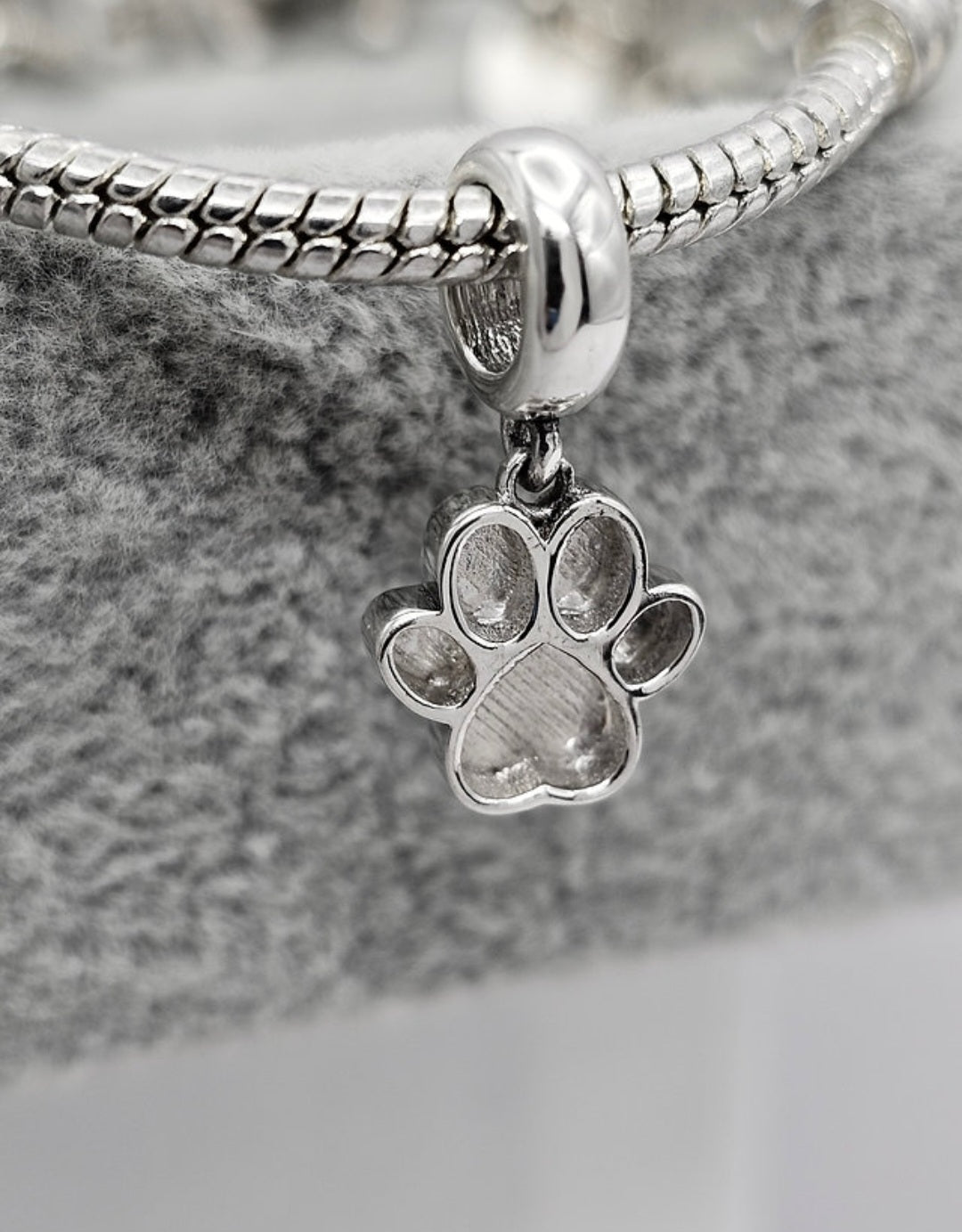 Pawprint Dangle Charm