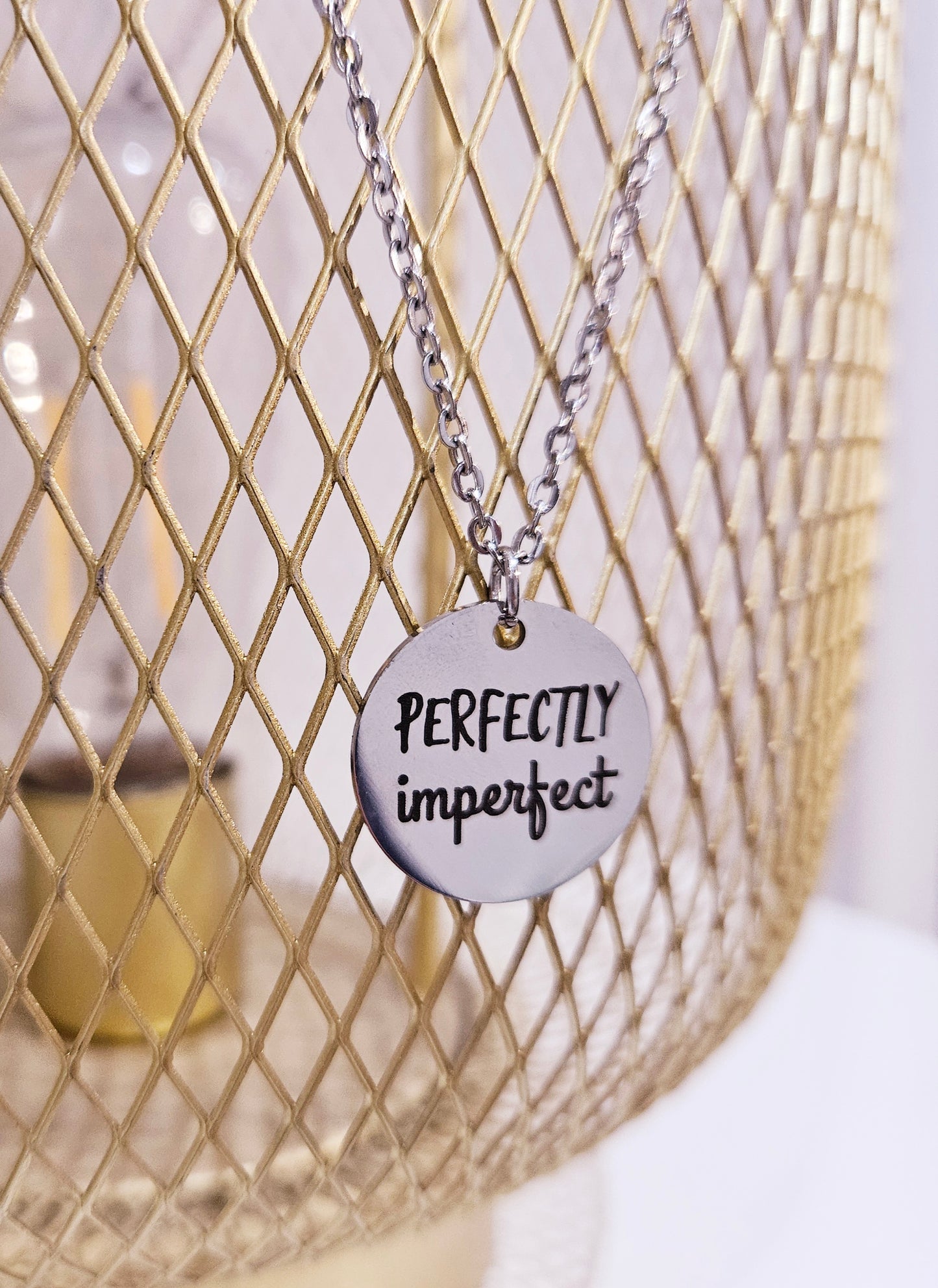 Novah Disc Necklace - Perfectly Imperfect