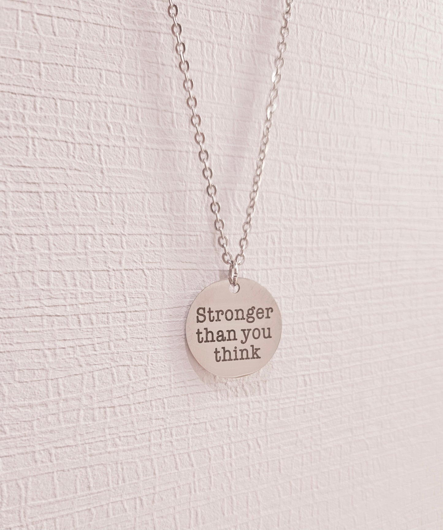 Novah Disc Necklace - Stronger