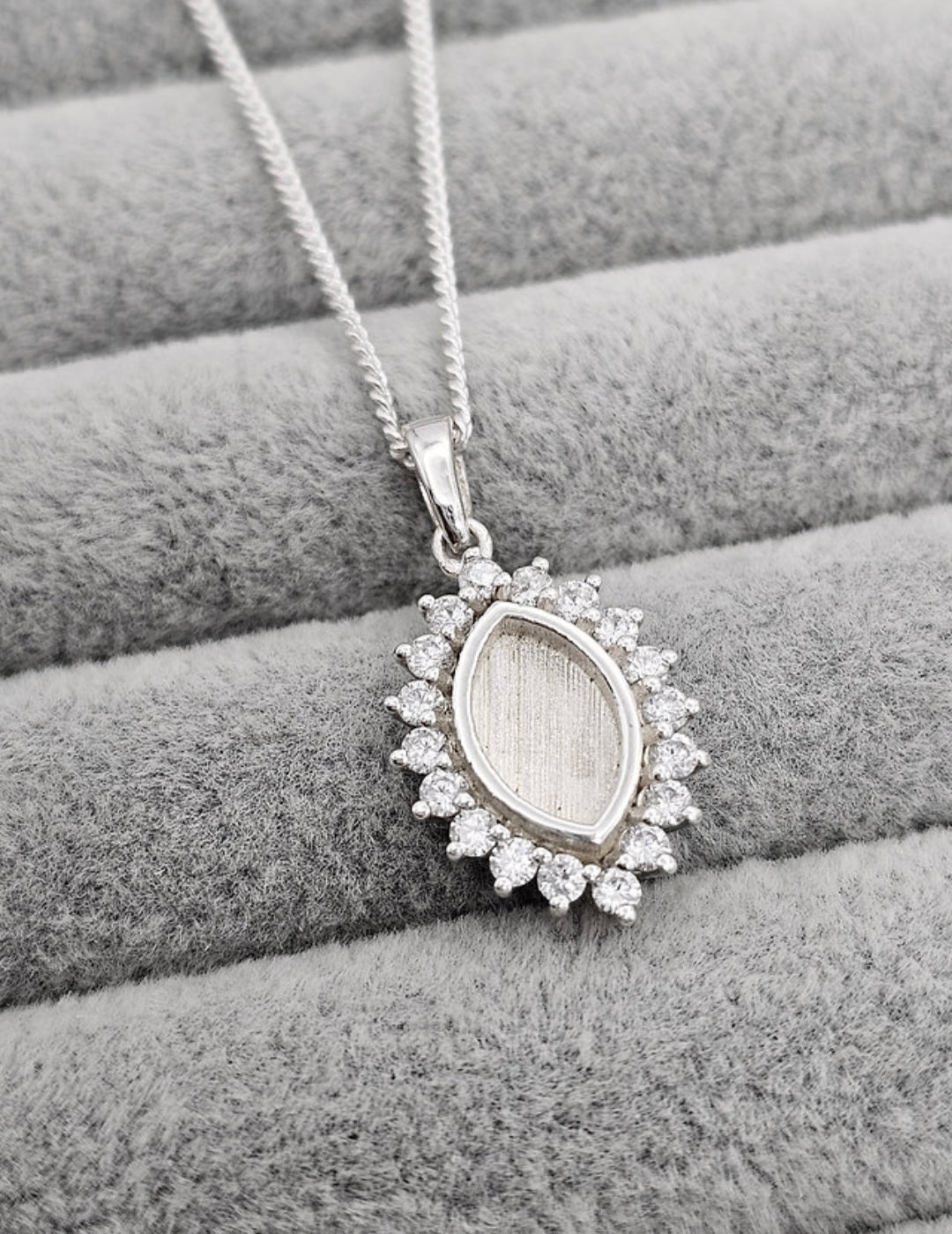 Princess Marquise CZ Pendant