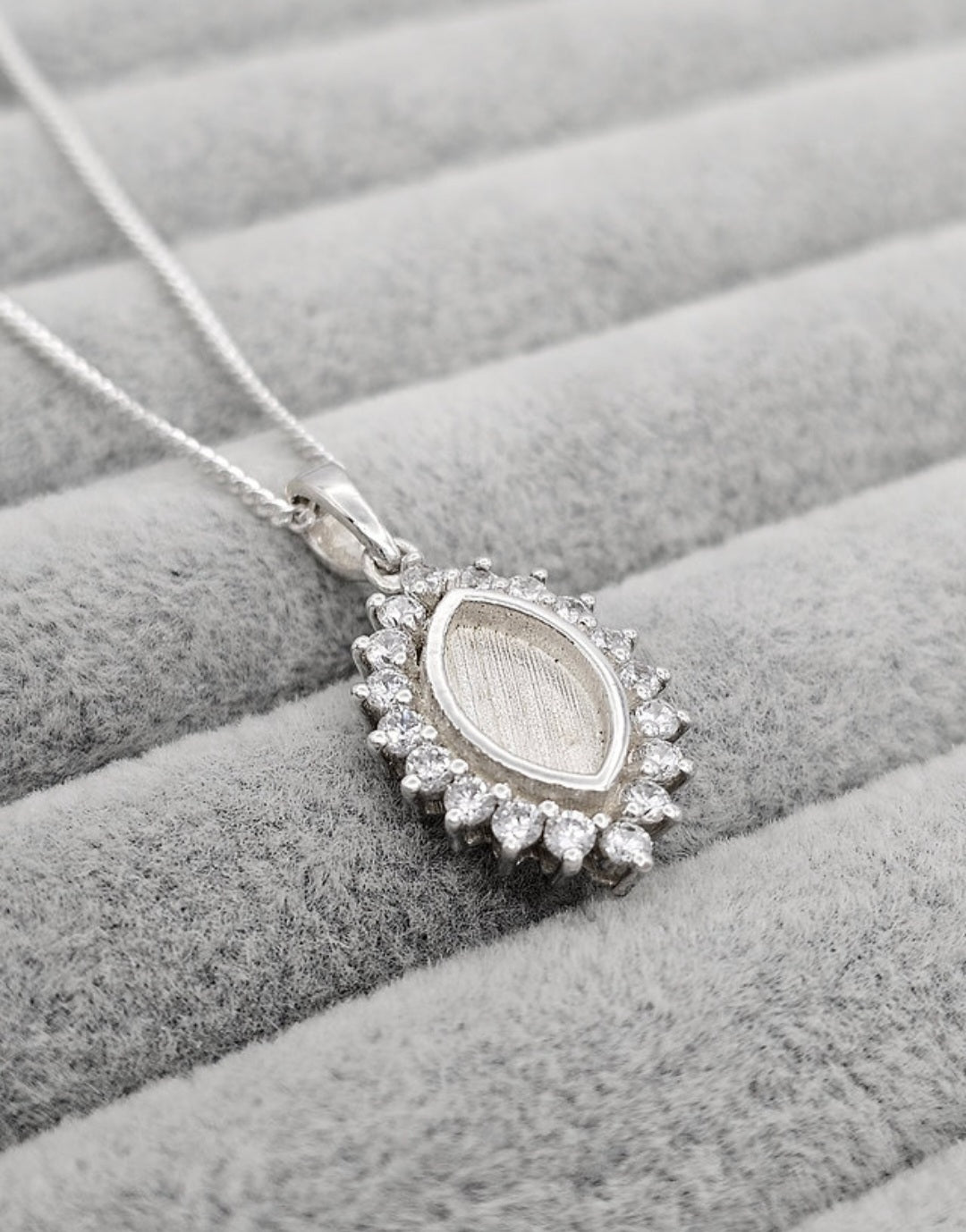 Princess Marquise CZ Pendant