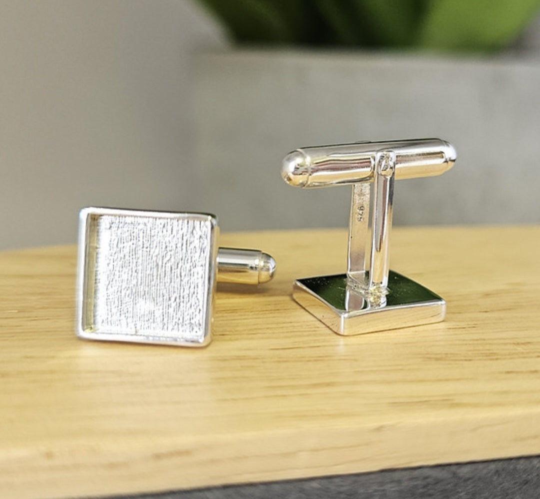 Mens Square Cufflinks