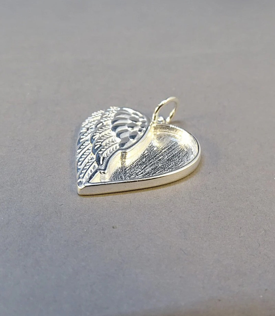 Angel Wing Heart Pendant