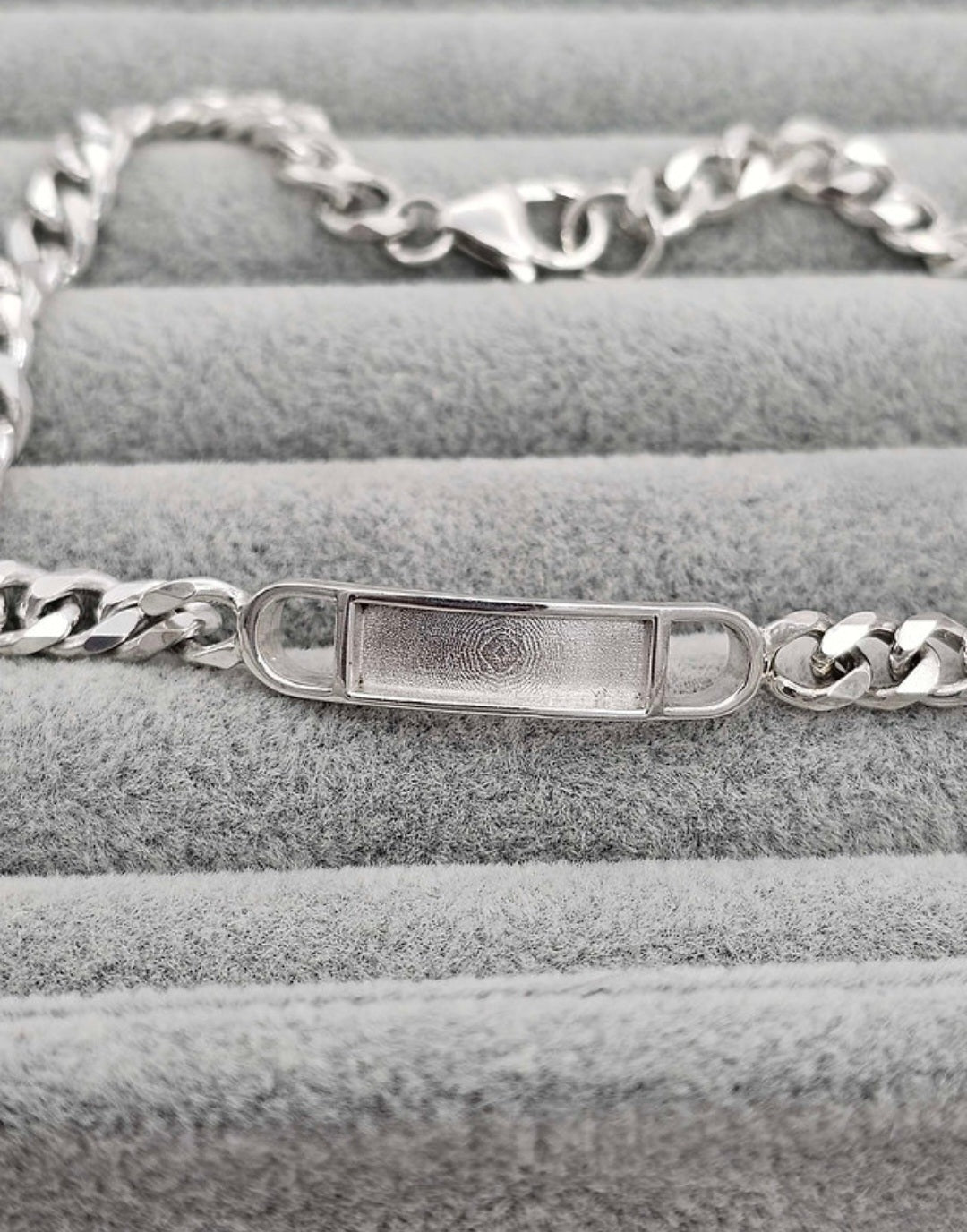 Mens Chunky Curb Chain Bracelet