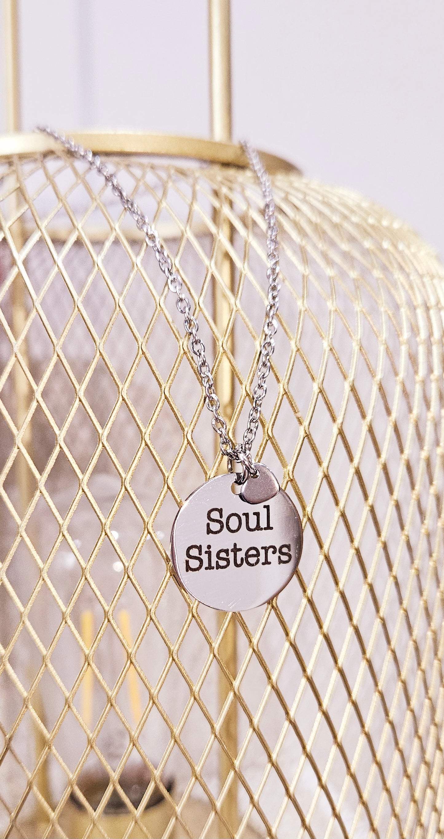 Novah Disc Necklace - Soul Sisters