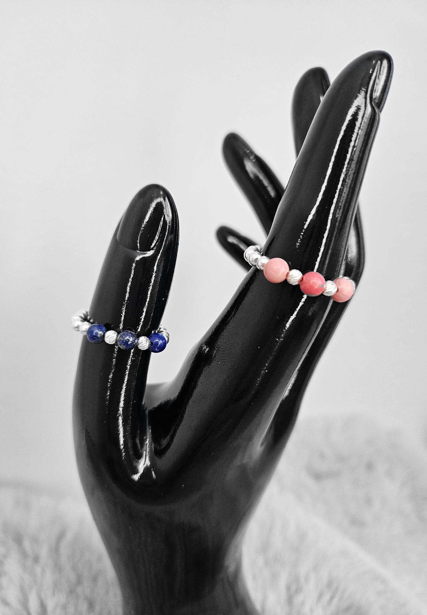 Triple Gemstone Ring