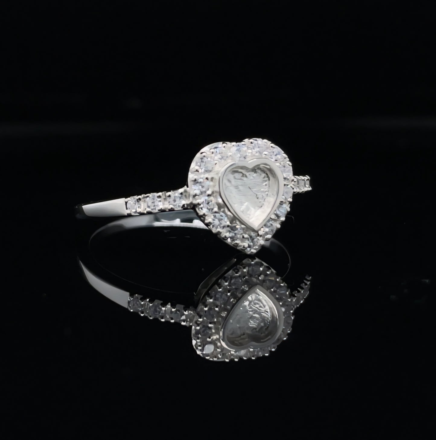 Heart CZ Ring