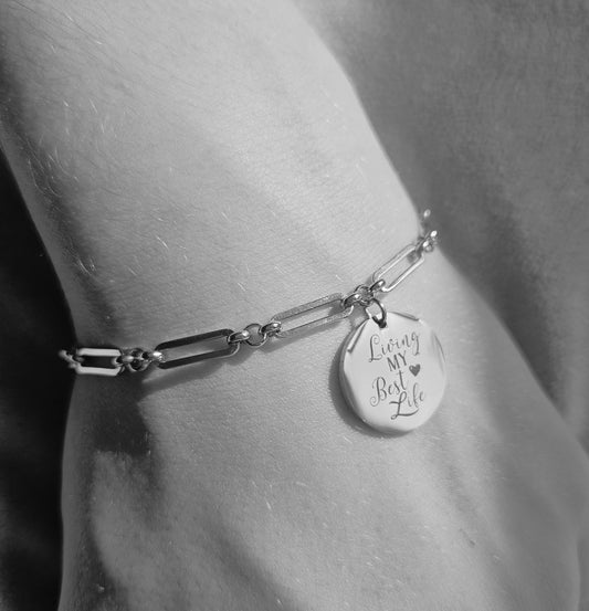 Ivy Disc Bracelet - Living my Best Life