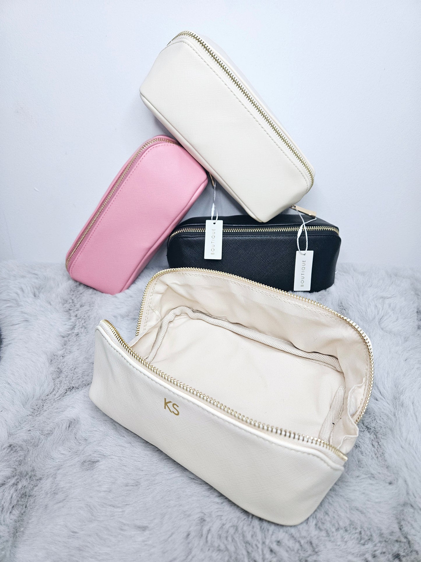Boutique Mini Accessory Case - Open Flat