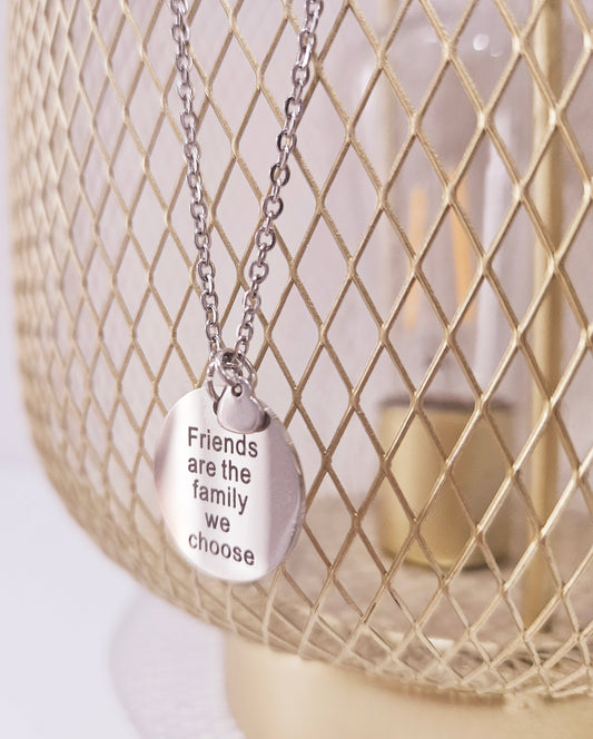 Novah Disc Necklace - Friends