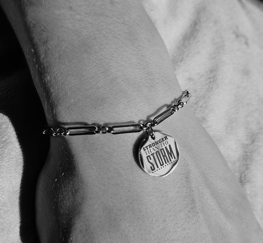 Ivy Disc Bracelet - Stronger than the Storm