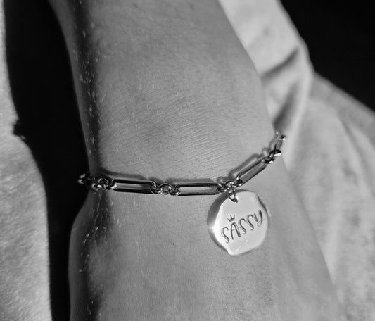 Ivy Disc Bracelet - Sassy
