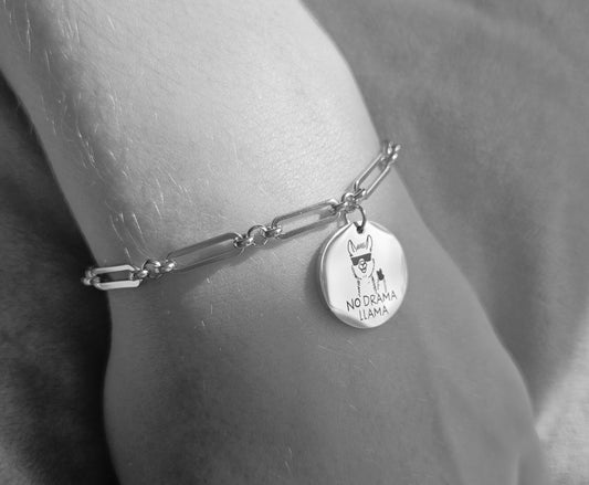 Ivy Disc Bracelet - No Drama Llama