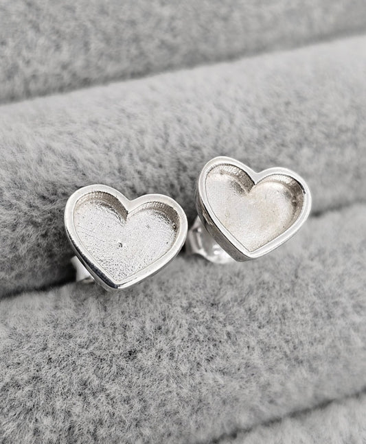 Solid Heart Earrings