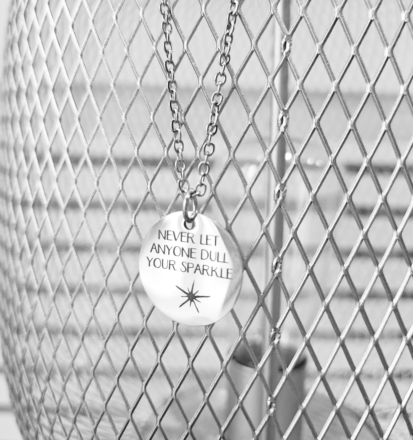 Novah Disc Necklace - Never let anyone dull sparkle ✨️