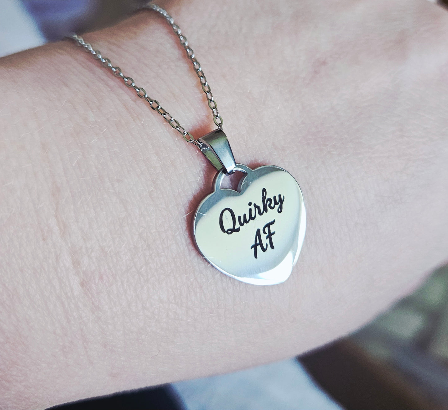 'AF' Necklace