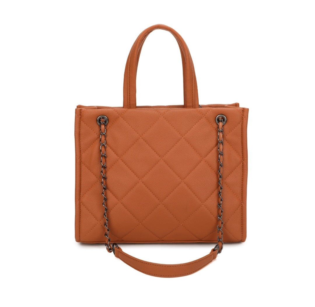 'Inspired by' Quilted Tote Bag