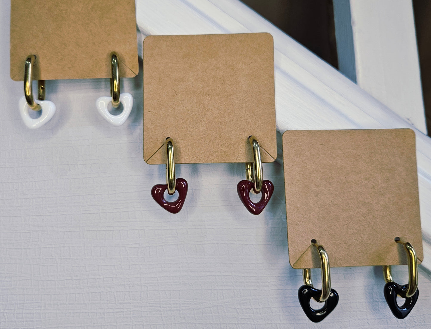 Munro Heart Hoop - Gold