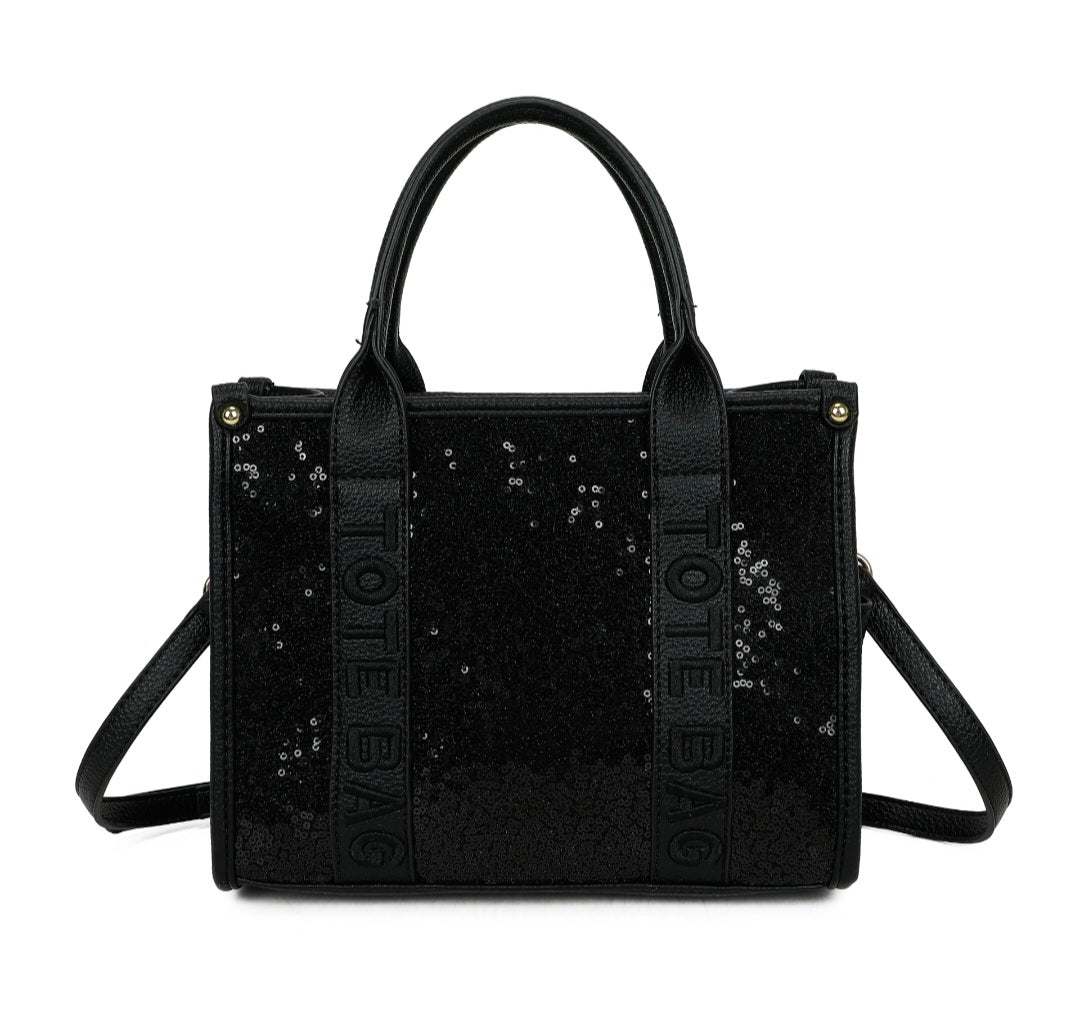 'Inspired by' Sequin Tote Bag