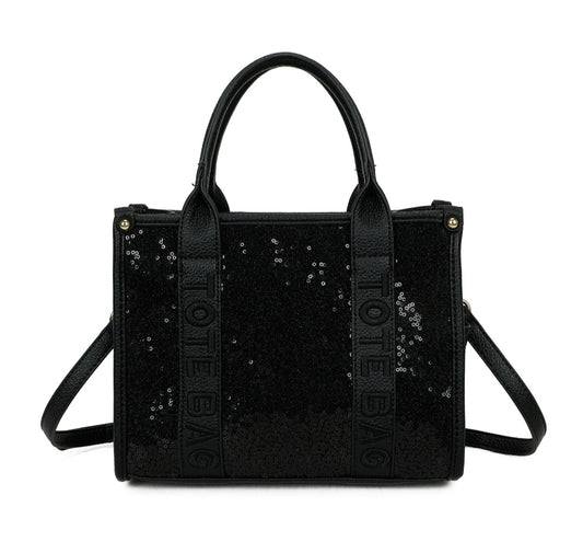 'Inspired by' Sequin Tote Bag