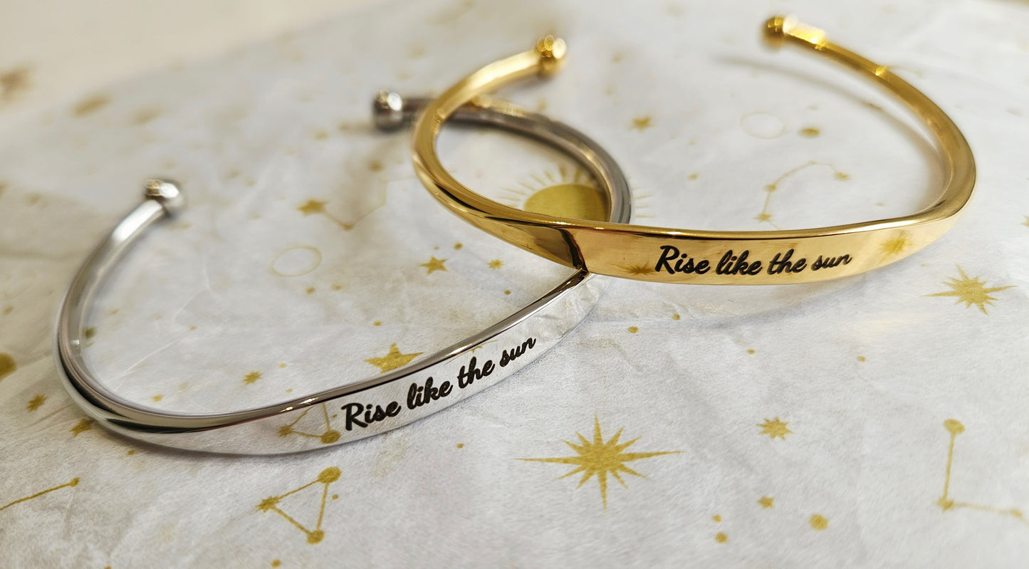 Affirmation Bangle