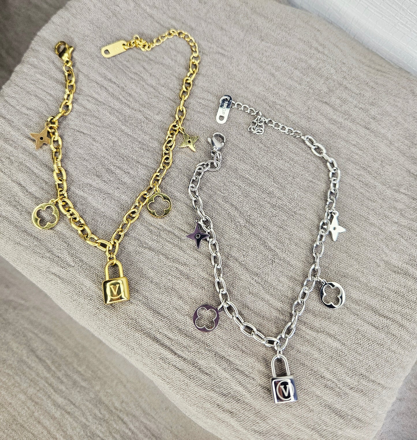 Vesper Padlock Bracelet