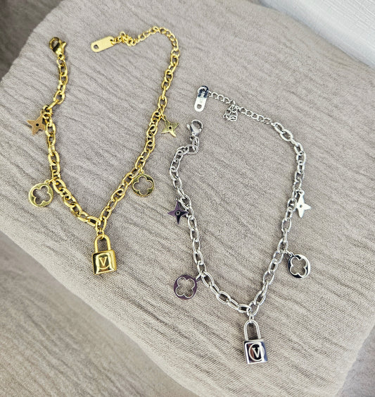 Vesper Padlock Bracelet