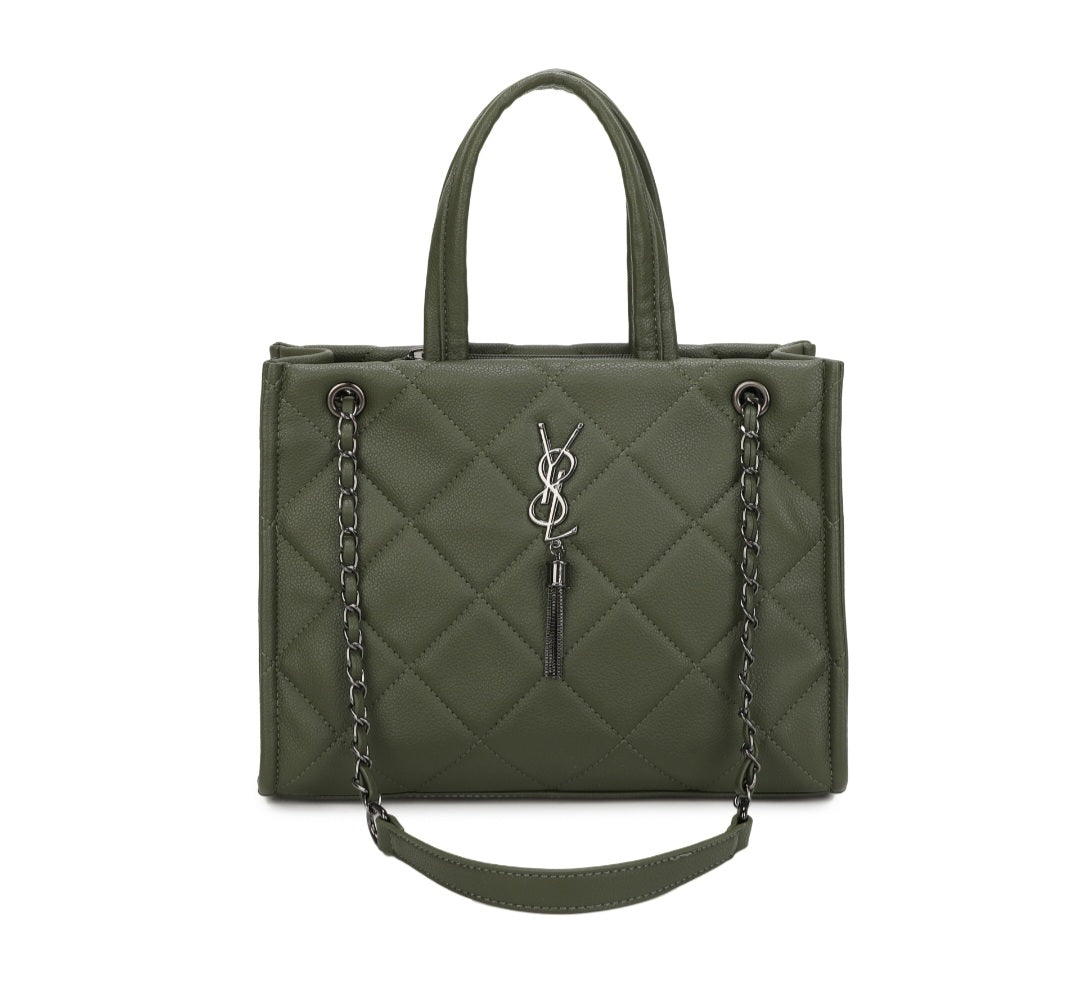 'Inspired by' Quilted Tote Bag