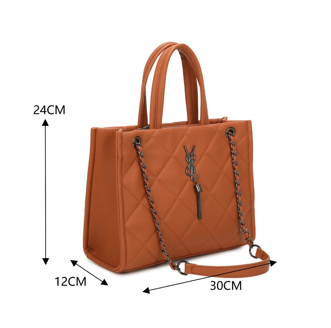 'Inspired by' Quilted Tote Bag