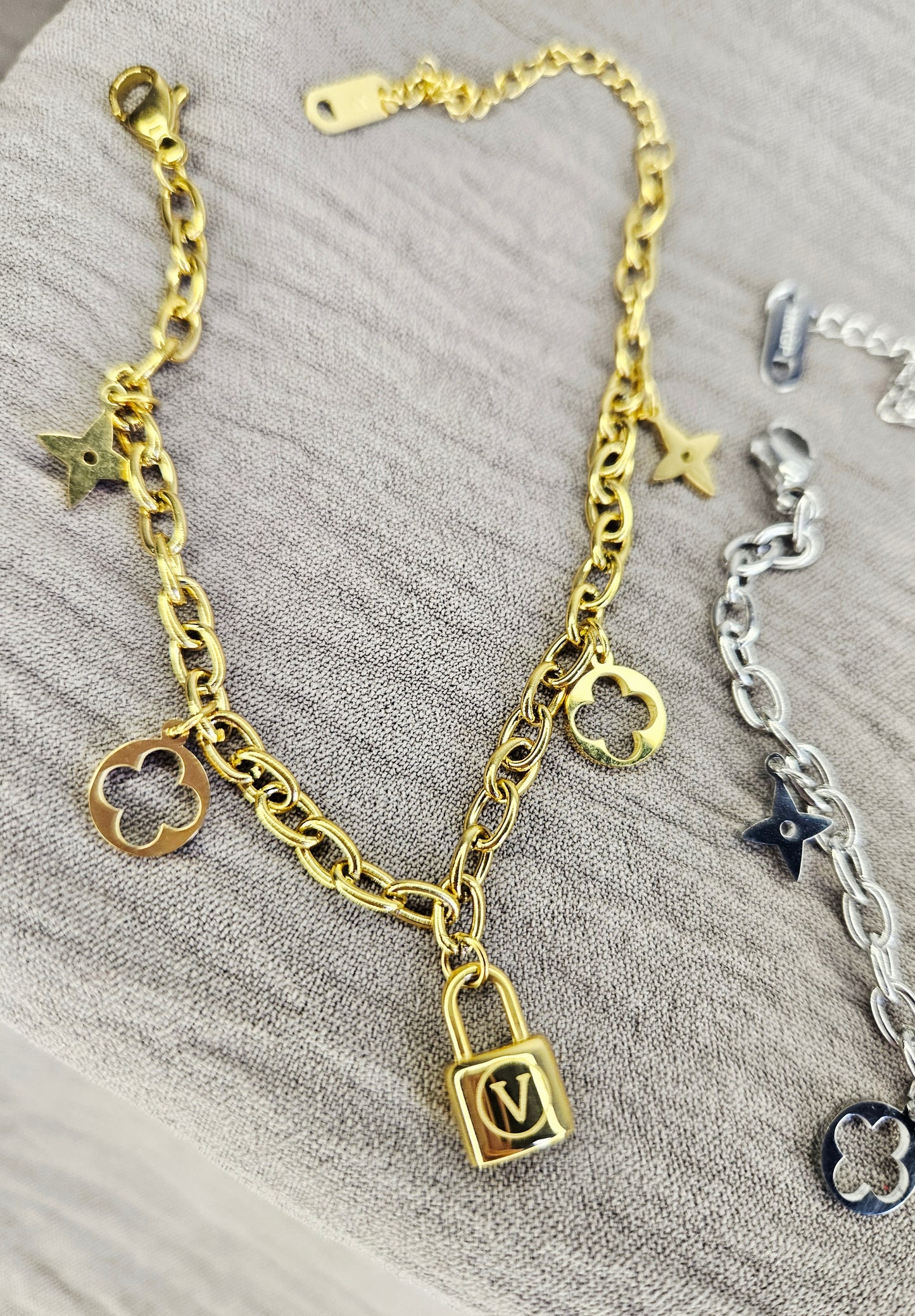 Vesper Padlock Bracelet