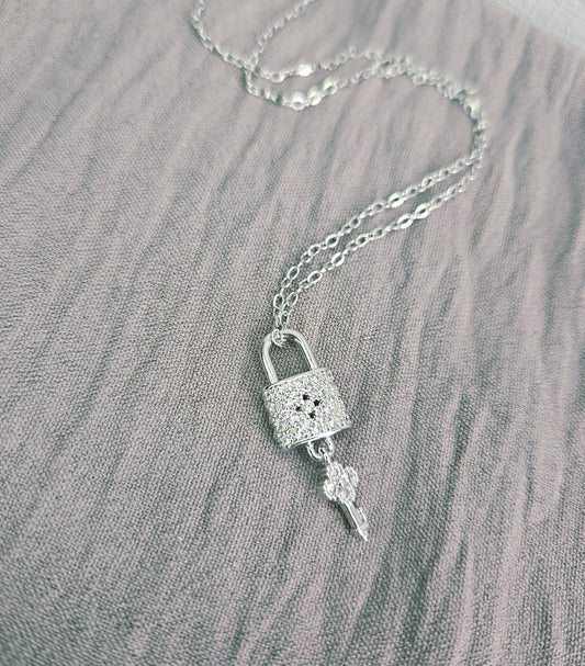 Astral Love Lock Necklace