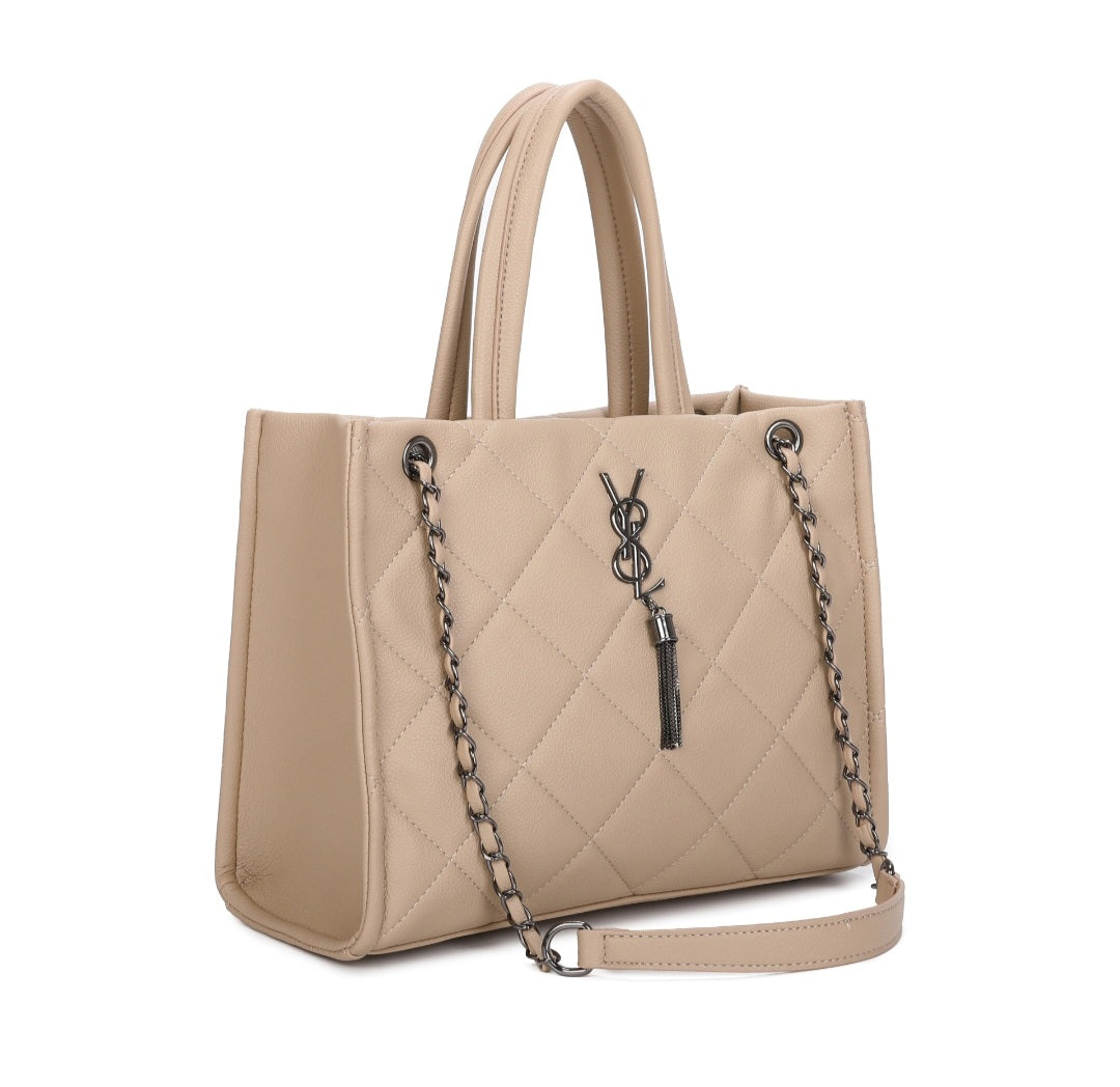 'Inspired by' Quilted Tote Bag