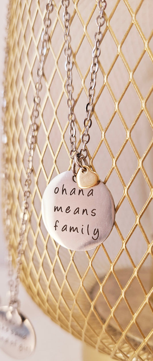 Novah Disc Necklace - Ohana