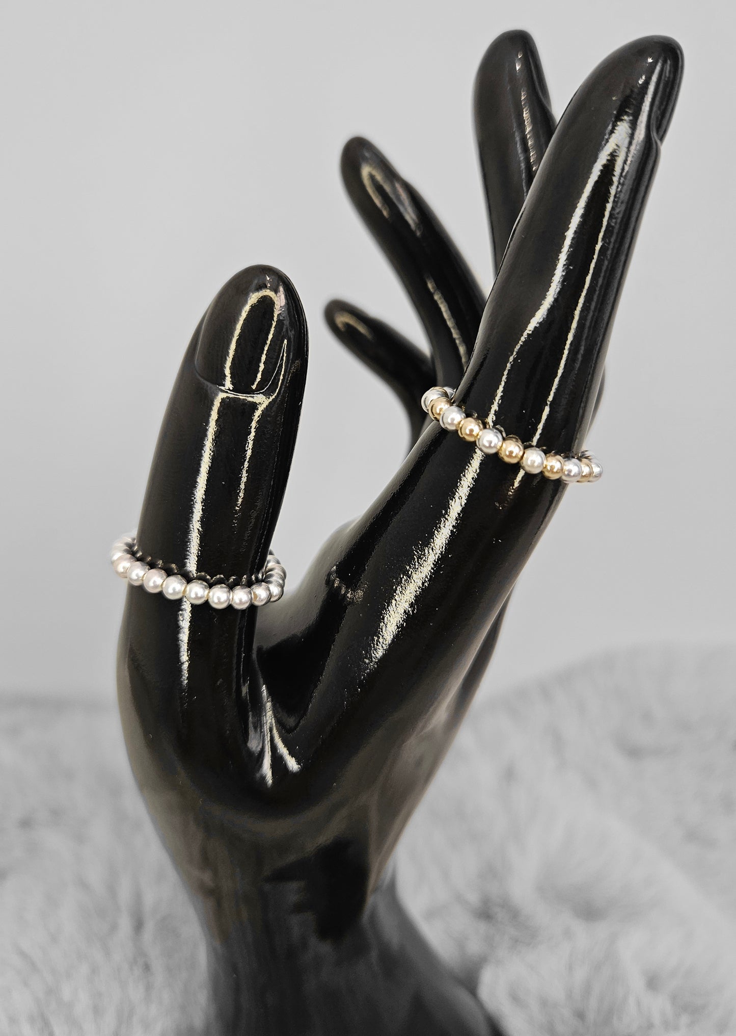 Beaded Stacking Ring