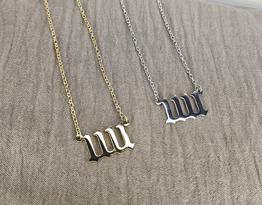 11:11 Angel Necklace