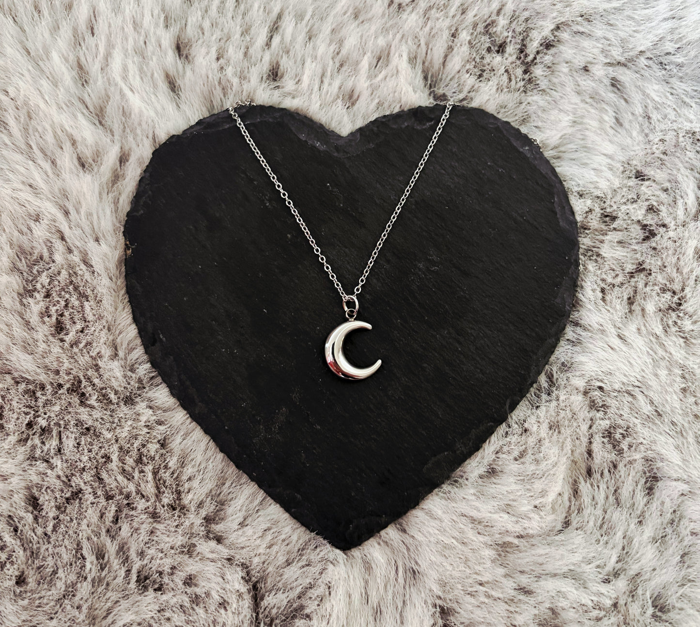 Misty Moon Necklace
