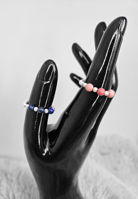 Triple Gemstone Ring